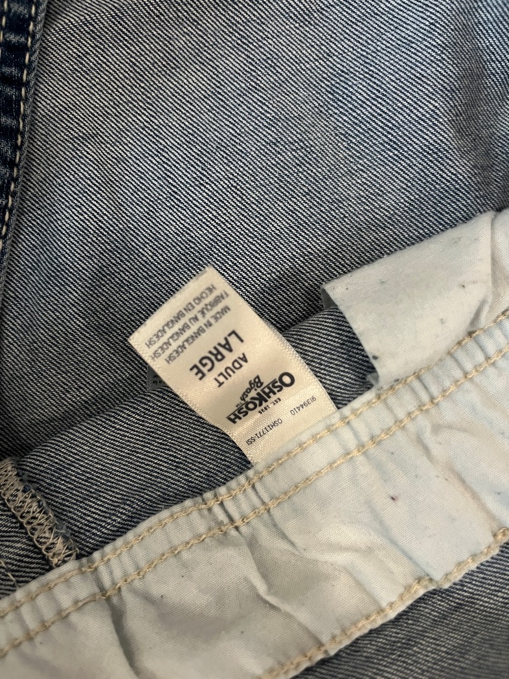 Osh Kosh Adult Overalls - Picture 6 of 10